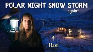 HUGE winter STORM hits Svalbard (AGAIN) ︱ Xmas decorating, shopping & yearly BAKE