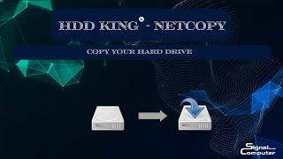 Hard drive copy with HDD King ®- Netcopy