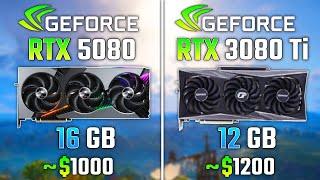 NVIDIA RTX 5080 vs RTX 3080 Ti | Test in 6 Game