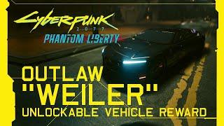 Cyberpunk 2077: Phantom Liberty - Outlaw "Weiler" Weaponized Vehicle Reward [Update 2.0]