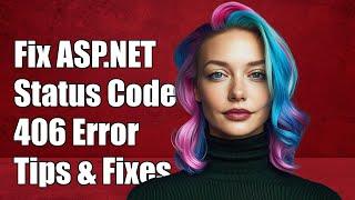 Fixing ASP.NET Core Status Code 406 (Not Acceptable) Error: Solutions & Tips