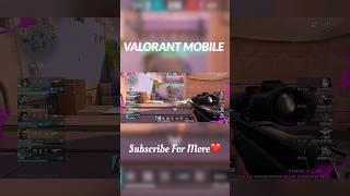 *VALORANT MOBILE* Blake dropping quickscope with operator  | BLAKE #valorant #valorantmobile#grow