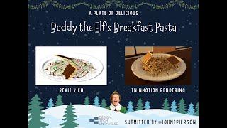 Buddy the Elf's Breakfast Pasta in Revit #BIMsmithWinterWonderland