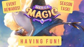 Merge Magic- Collecting Event Rewards and Completing a Season Task!