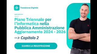 Capitolo 2 - Il procurement per la trasformazione digitale - Piano Triennale ICT 2024 2026