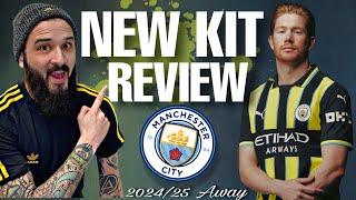 The New Manchester City 2024/25 Away Kit! (Football Shirt Review)