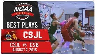 NCAA 94 MB: Bong Quinto toys with defender with fine footwork! | CSJL | Best Plays