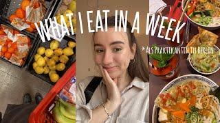 REALISTISCHES WHAT I EAT IN A WEEK als Praktikantin in Berlin // Lorena Maria