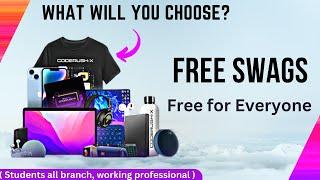 How To Get 20+ Swags For Free || Free for All ( Students all branch + Working professionals )