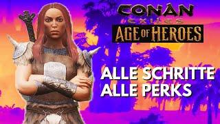 FREYA Wie du die richtigen Perks erhälst | Age of Heroes | Conan Exiles Guide