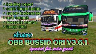 Obb Bussid Ori v3 6 1 Special Untuk Adu Gecol