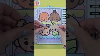 Toca boca Baby / Paper Diy Book #quietbook #readytogo #diy