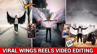 how to make angel wings video editing | wings reel video kaise banaye | Capcut Video Editing