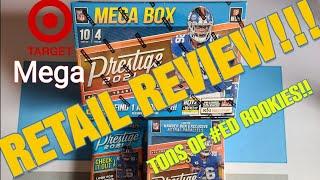 2021 Panini Prestige Football Target Mega Box, Walmart Hanger, & Fat Pack Rip!!  Awesome Auto Pull!!