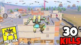 I Used The Mecha Robot For The First Time *Useless?* • (30 KILLS) • BGMI Gameplay