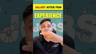 SALARIES AFTER COMPLETING FRM COURSE IN INDIA | SALARIES AFTER FRM COURSE ON 2023