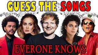 Guess The Song Everyone Knows | Greatest Hits Music Quiz | The Sing Along Song 1969-2019 | 50 Songs