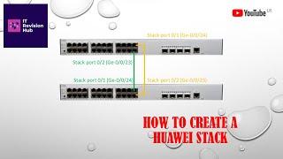 Huawei Switch Stack Configuration | S6730 S5732 S5735