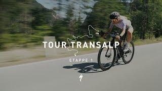 Fahrerlager: Tour Transalp 1. Etappe