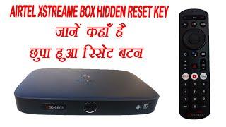 Xstream STB Hidden Rsest key | Reset Xstream STB