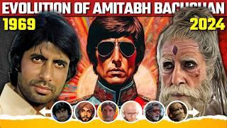 Evolution of Amitabh Bachchan (1969-2024) • From "Anand" to "Kalki" | 55 Years of BIG B