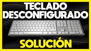 Como Solucionar TECLADO DESCONFIGURADO en WINDOWS 10/8/7