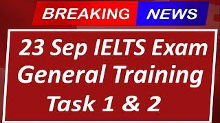 23 september IELTS exam prediction, 23 september IELTS Test Prediction, 23 september 2023 Ielts exam