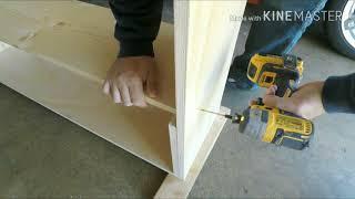 Woody Wednesday:  DIY Making Shelves with Plywood @winstonbuzon