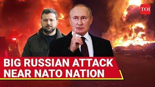 Russia Rains HELLFIRE Near NATO Nation; Putin's Missiles, Drones Ravage Ukraine's Odessa | Watch