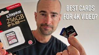Best Memory Cards For Shooting 4K Video