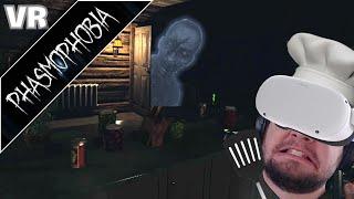 COOKiNG WITH RUTH CLARK iN VR  - Phasmophobia VR Funny Moments