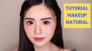 MAKEUP NATURAL TANPA FOUNDATION TANPA BULU MATA (GAMPANG BANGET)