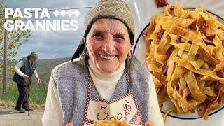 103 year old Irma makes tagliatelle, our oldest grandmother! | Pasta Grannies