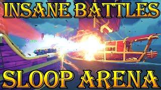 SLOOP ARENA!!! Insane Battles! (Sea Of Thieves Arena Gameplay)