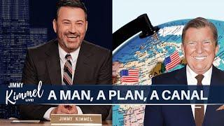 Hilarious! Jimmy Kimmel Roasts Trump’s Imperial Dreams of Panama and Greenland