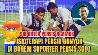 VIRAL ! FISIOTERAPIS PERSIB BONYOK DIBOGEM SUPORTER PERSIS, POLISI LANGSUNG BERGERAK #persib #liga1