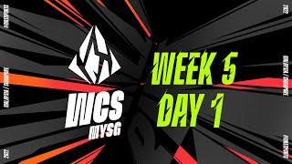 [ENG] WCS MYSG Regular Season 2022 - Week 5 Day 1