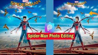 Spider-Man Photo Editing Tutorial In PicsArt || Sahil Pictures ||