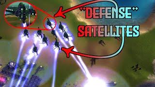 Military Satellites!!! | Supreme Commander Forged Alliance Forever | 4v4 Seton's | Cast #199