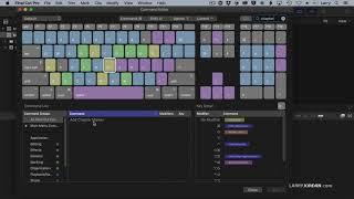 Create Keyboard Shortcuts in Apple Final Cut Pro X