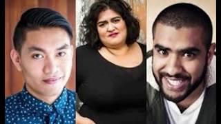 James Roque, Angella Dravid, Pax Assaid  a Non White Comedian in New Zealand