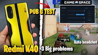 Redmi k40 game space setting for pubg mobile | Redmi k40 gaming pubg mobile/bgmi test 2025 graphics