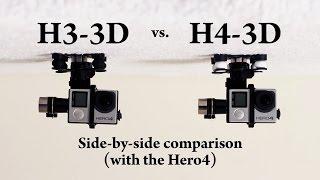 Zenmuse H4-3D vs. H3-3D Gimbal