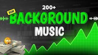 200+ Background Music Pack | No Copyright BGMs | @Algrow @decodingyt @TubeSenseiofficial#trending