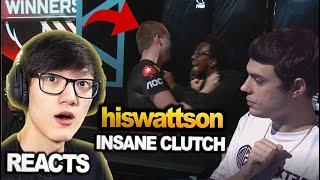 IiTzTimmy reacts to hiswattson MOST INSANE play from ALGS Tournament !!