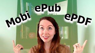 How do I convert my book to ePub or Mobi? | Which eBook file type do I need to upload to Amazon KDP?