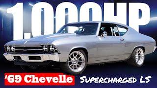 1,000HP SUPERCHARGED 427 Chevy Chevelle SS RESTOMOD