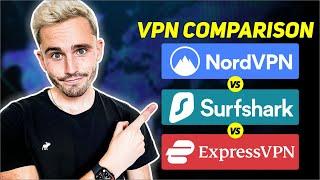 Best VPN Comparison (2024)- NordVPN vs ExpressVPN vs Surfshark VPN