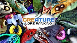 Ranking the Lore of ALL Subnautica Creatures