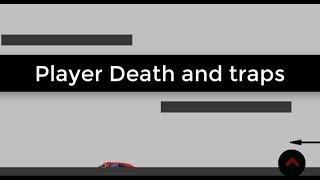 Game over tutorial | Player death and deadly traps in unity